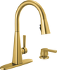 Pull-Down Kitchen Faucet with Soap Dispenser Bundle