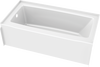 ProCrylic Bathtub 60 in. x 30 in. Left Drain