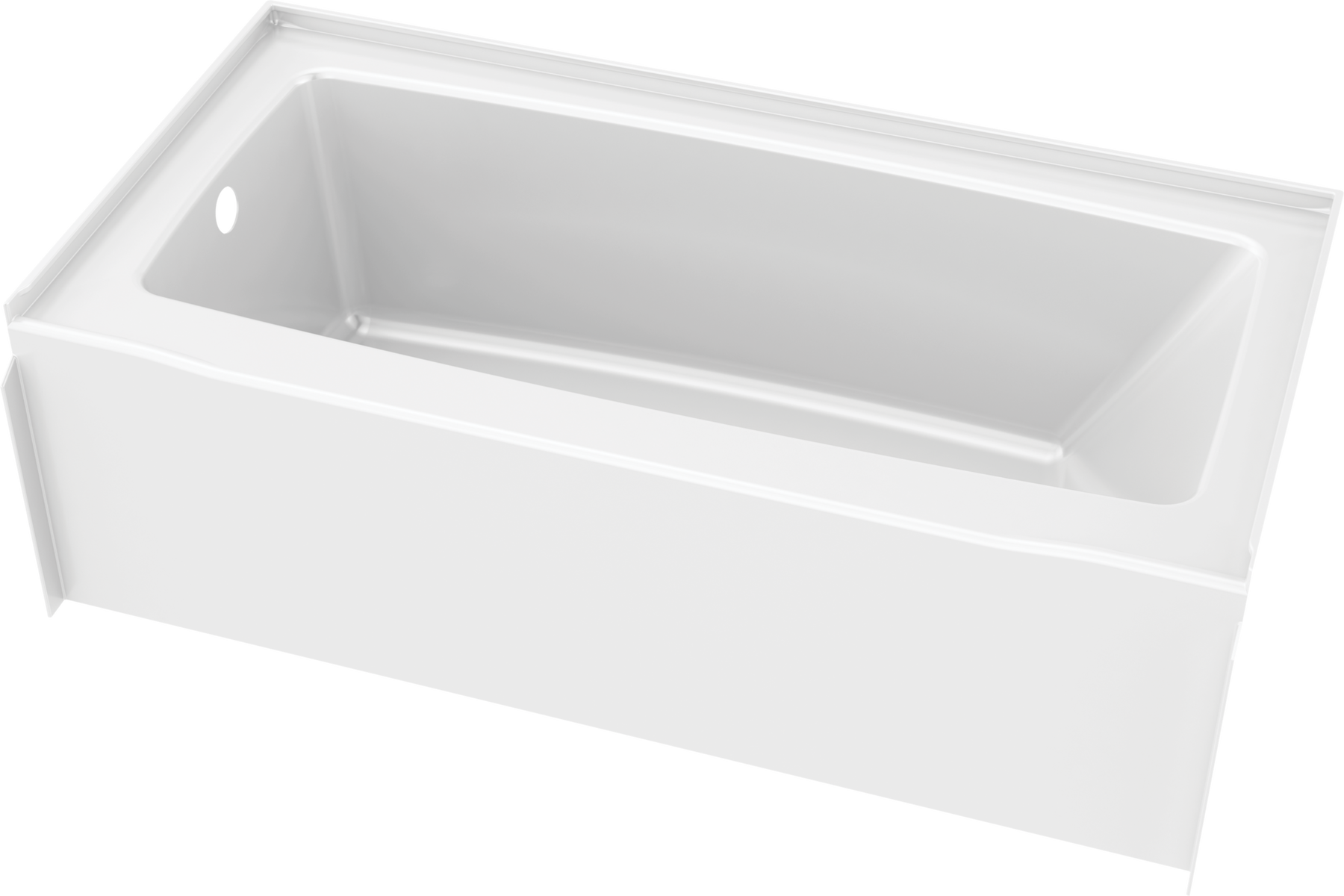 ProCrylic Bathtub 60 in. x 30 in. Left Drain, image 6