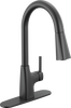 Llave de una manija con tubo de salida deslizable para cocina