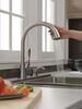 Llave para cocina monomando extensible con dispensador de jabón y tecnología ShieldSpray® (producto recertificado)
