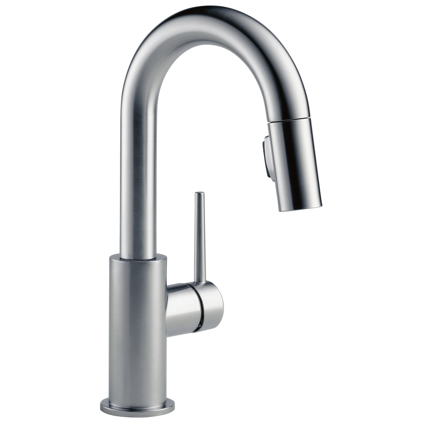 Llave para barra/encimera de cocina monomando extensible, giro limitado