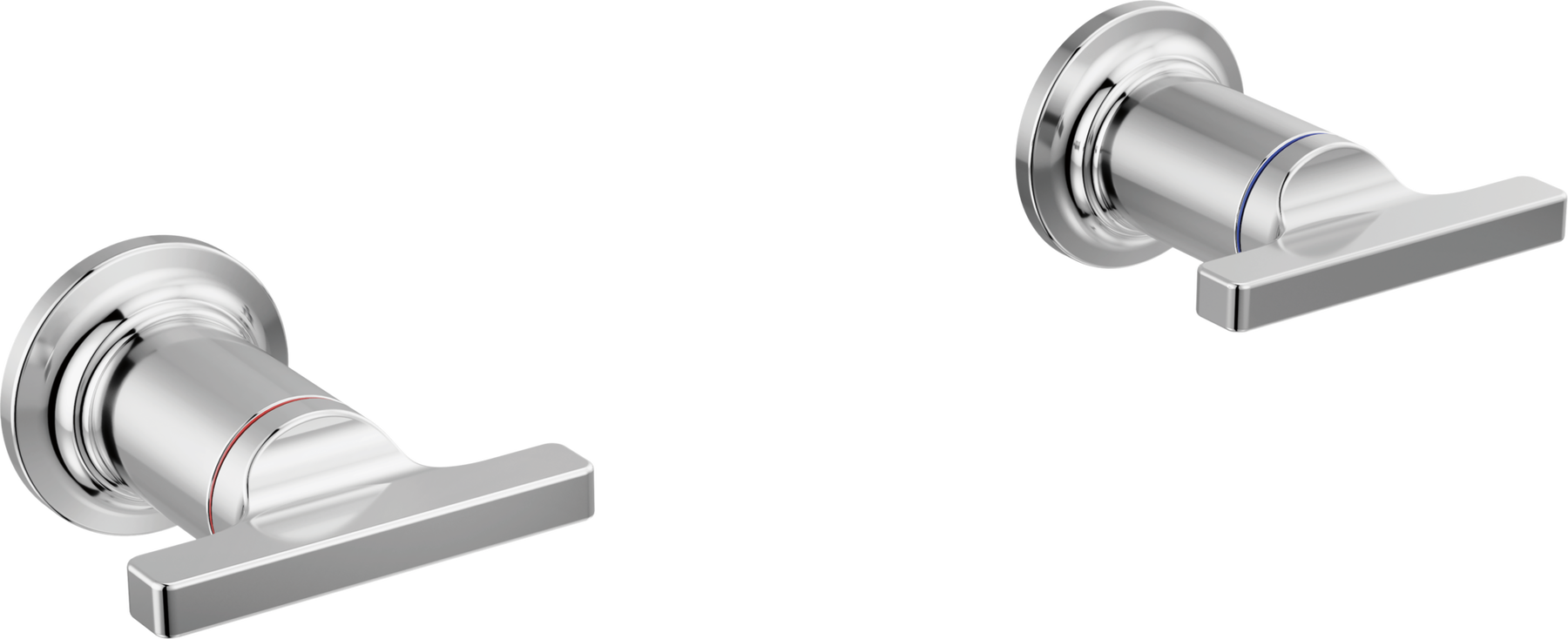 Wall Mount Tub Filler Handle - T-Lever, image 1