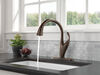 Llave para cocina monomando extensible con tecnologías Touch<sub>2</sub>O® y ShieldSpray®