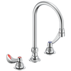 Llave para lavabo de dos manijas