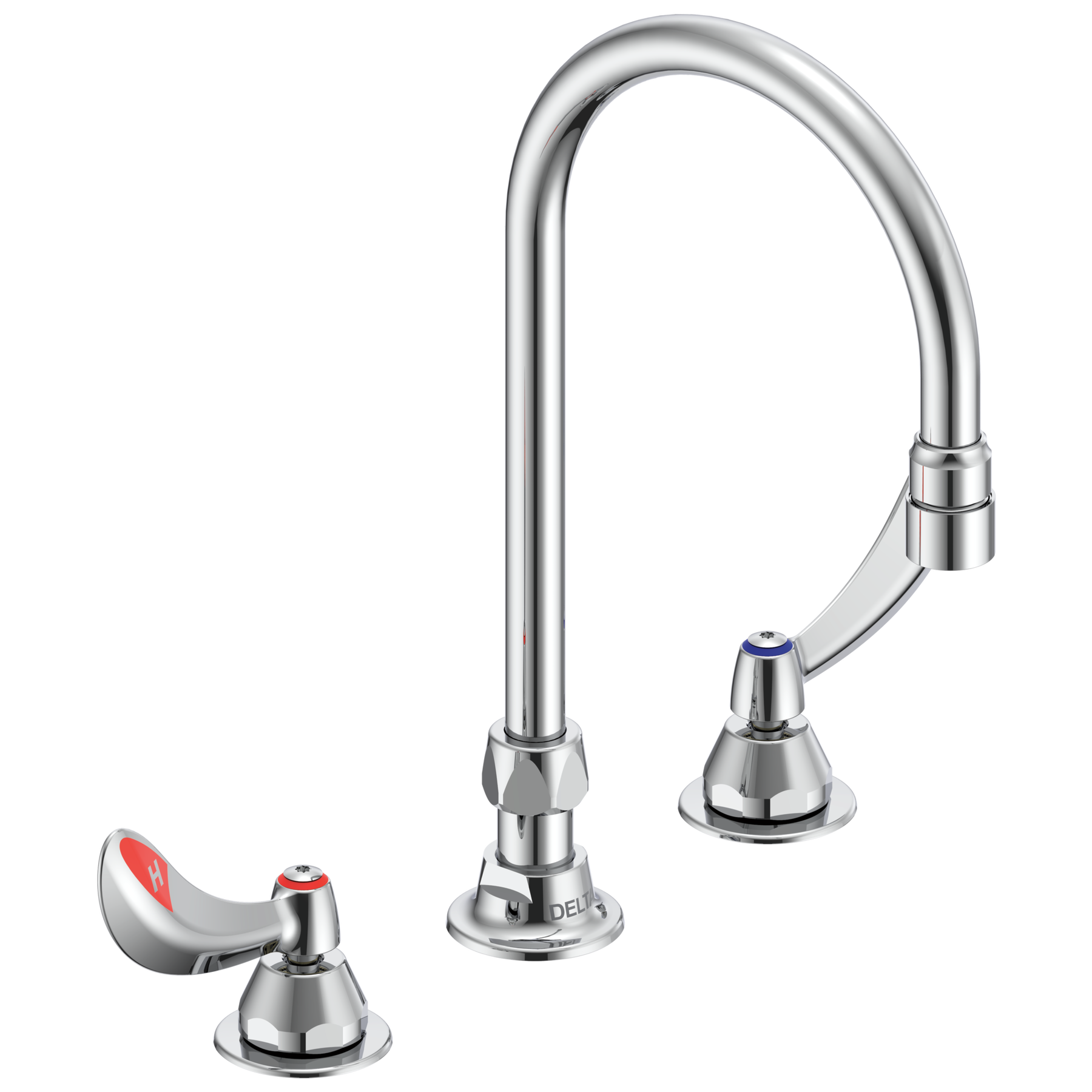 Llave para lavabo de dos manijas
