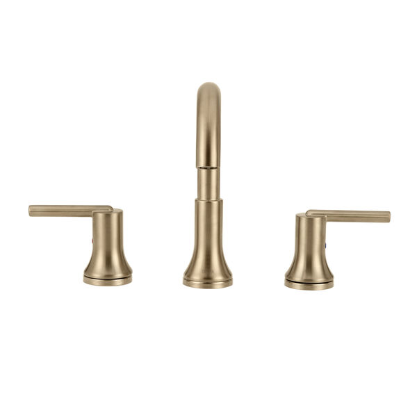 Widespread Lavatory Faucet with Shower Trim and Rough Bundle - 14 Series