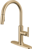 Llave de una manija con tubo de salida deslizable para cocina