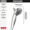 7-Setting SureDock® Magnetic Hand Shower