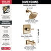 Accesorios para bañera y ducha Monitor® serie 14