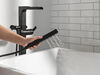 Accesorios de llave de llenado para bañera de montaje en piso con ducha manual 1L (producto recertificado)