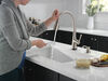 Single Handle Pull-Down Kitchen Faucet with Soap Dispenser and Touch<sub>2</sub>O® Technology