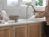 Llave para cocina monomando extensible con dispensador de jabón y tecnología ShieldSpray®