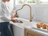 Single Handle Pull-Down Touch<sub>2</sub>O® Technology Kitchen Faucet with Touchless Technology