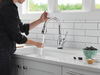 Touch2O with Touchless and VoiceIQ® Technology Single Handle Pull-Down Kitchen Faucet with Soap Dispenser