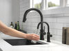 Llave de agua fría purificada redonda contemporánea
