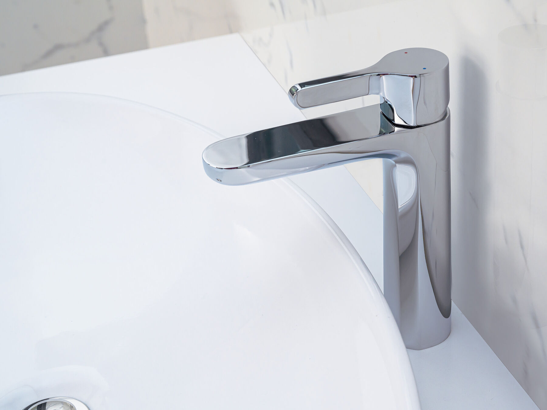 Single Handle Single-Hole Mid-Height Lavatory Faucet, image 2