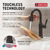 Llave para barra/preparación de alimentos Touch2O® con tecnología Touchless