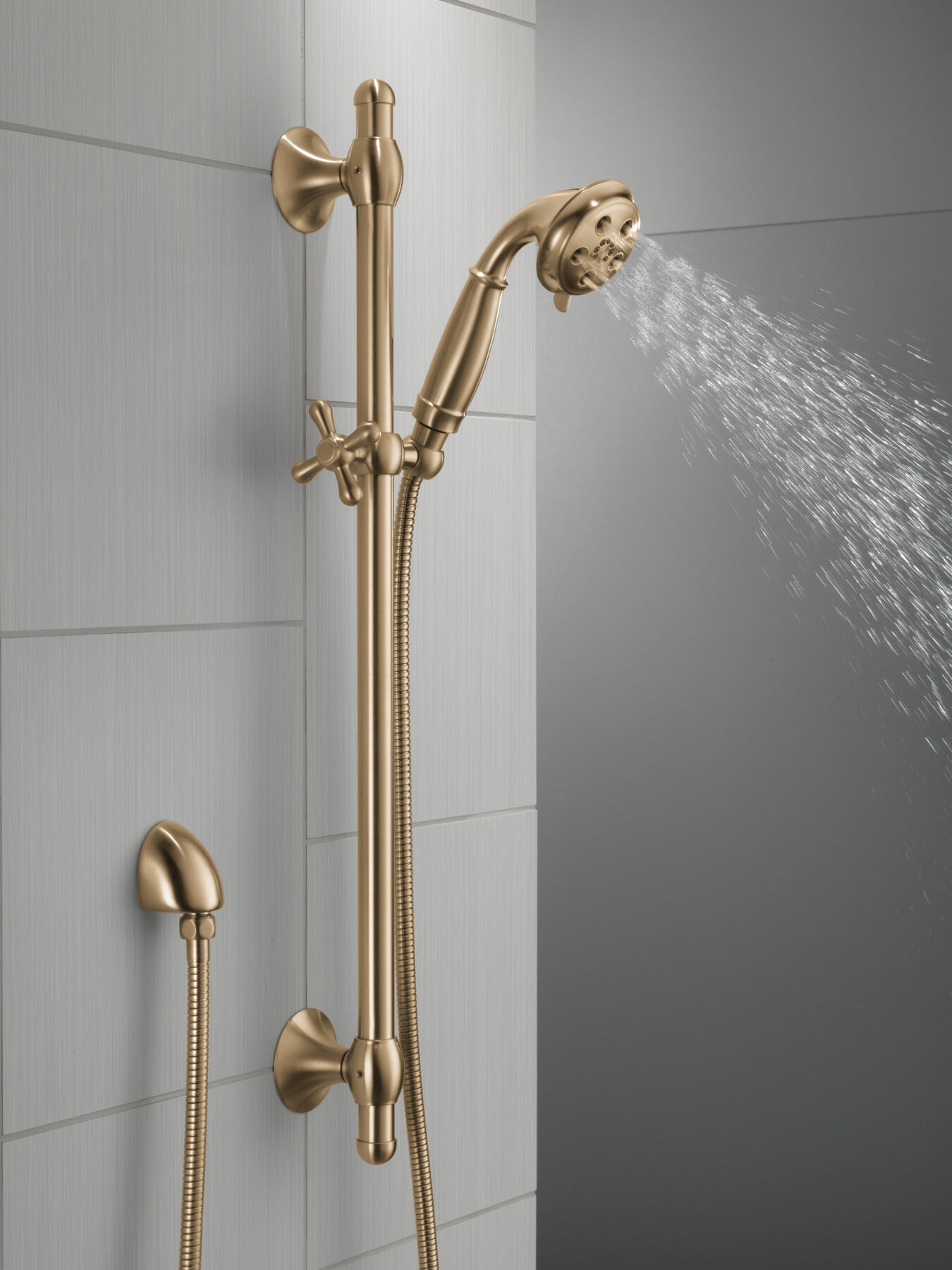 Ducha manual H2O de 1.75 GPM con barra deslizante 3S (producto recertificado), imagen 2
