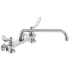 Two Handle 8" Wall-Mount Service Sink Faucet
