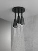 Regadera tipo lluvia colgante H<sub>2</sub>Okinetic® con luz de LED