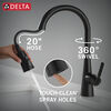 Llave para cocina monomando extensible con tecnología ShieldSpray
