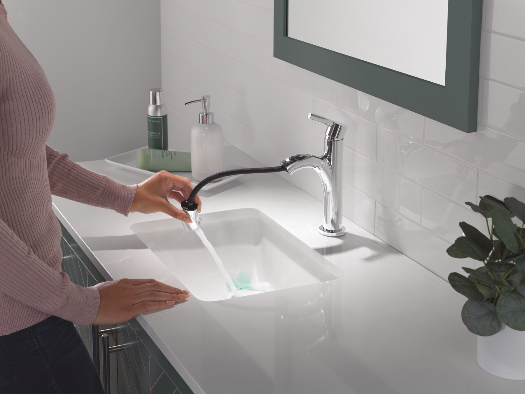 Llave para baño monomando extensible, imagen 8