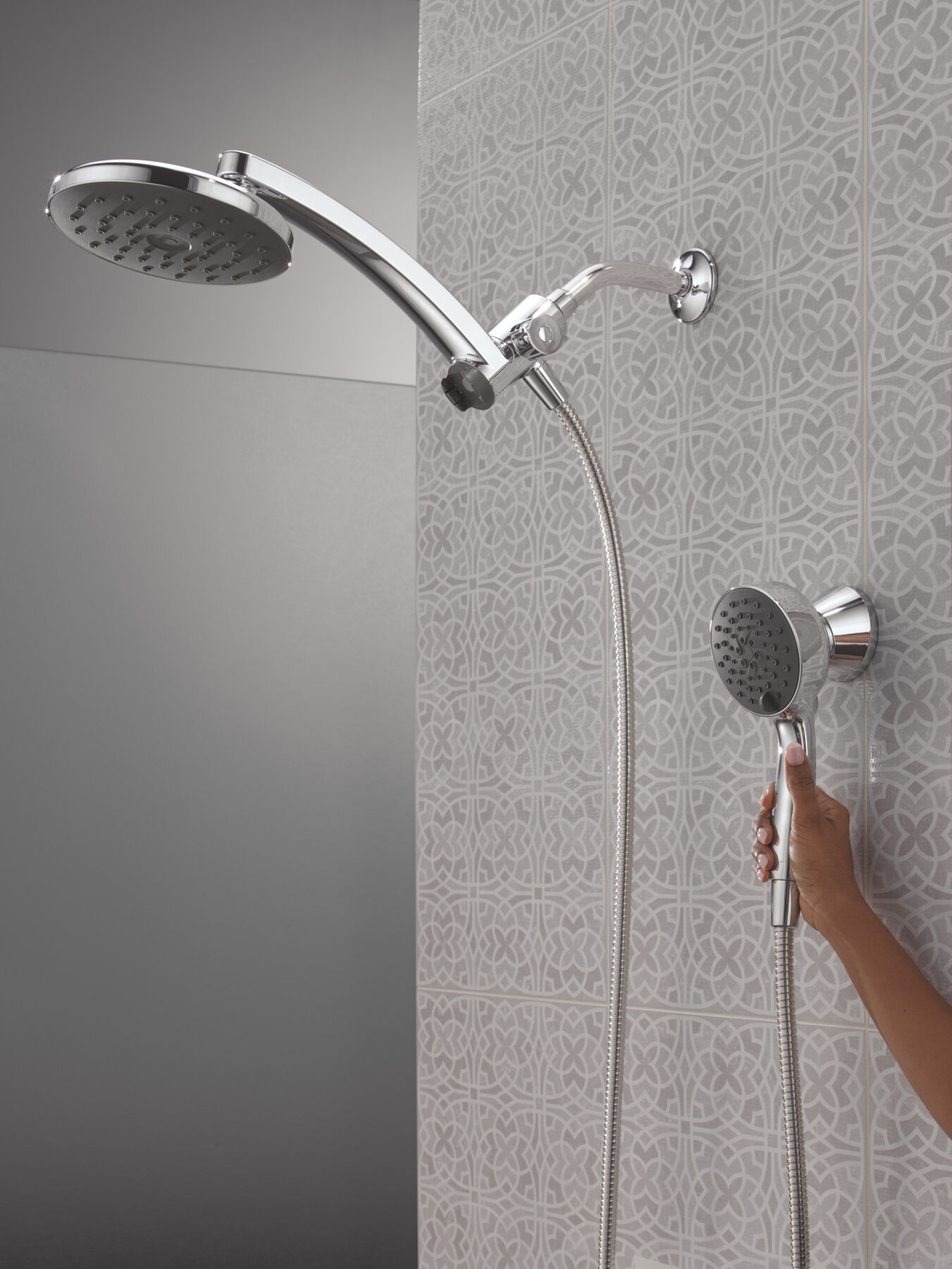 PivotPro™ 3-in-1 Combination Shower with TouchClean® Spray Face, image 13