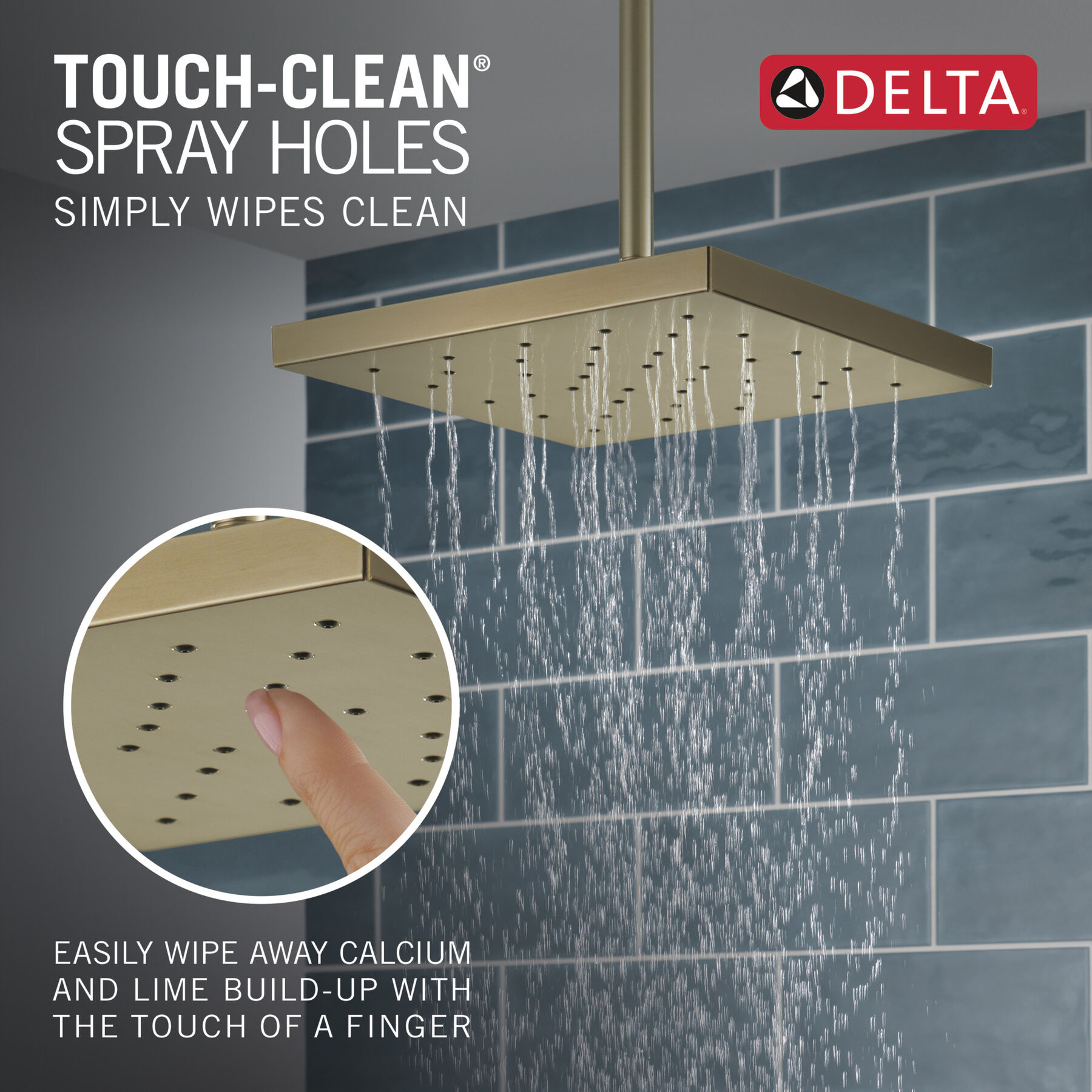 H2Okinetic® Single-Setting Shower Head with Ultrasoak™ (Recertified), image 3