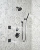 Ducha de mano de una sola función de montaje en pared ajustable premium