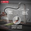 Llave para cocina monomando extensible