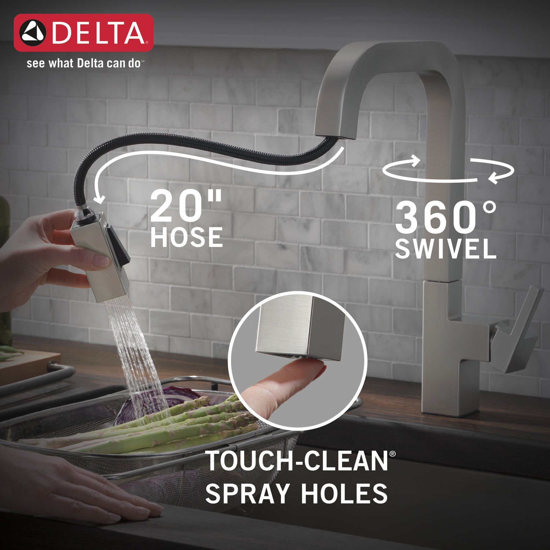 Llave para cocina monomando extensible, imagen 6