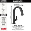Single Handle Pull-Down Kitchen Faucet With Touch<sub>2</sub>O® Technology Technology