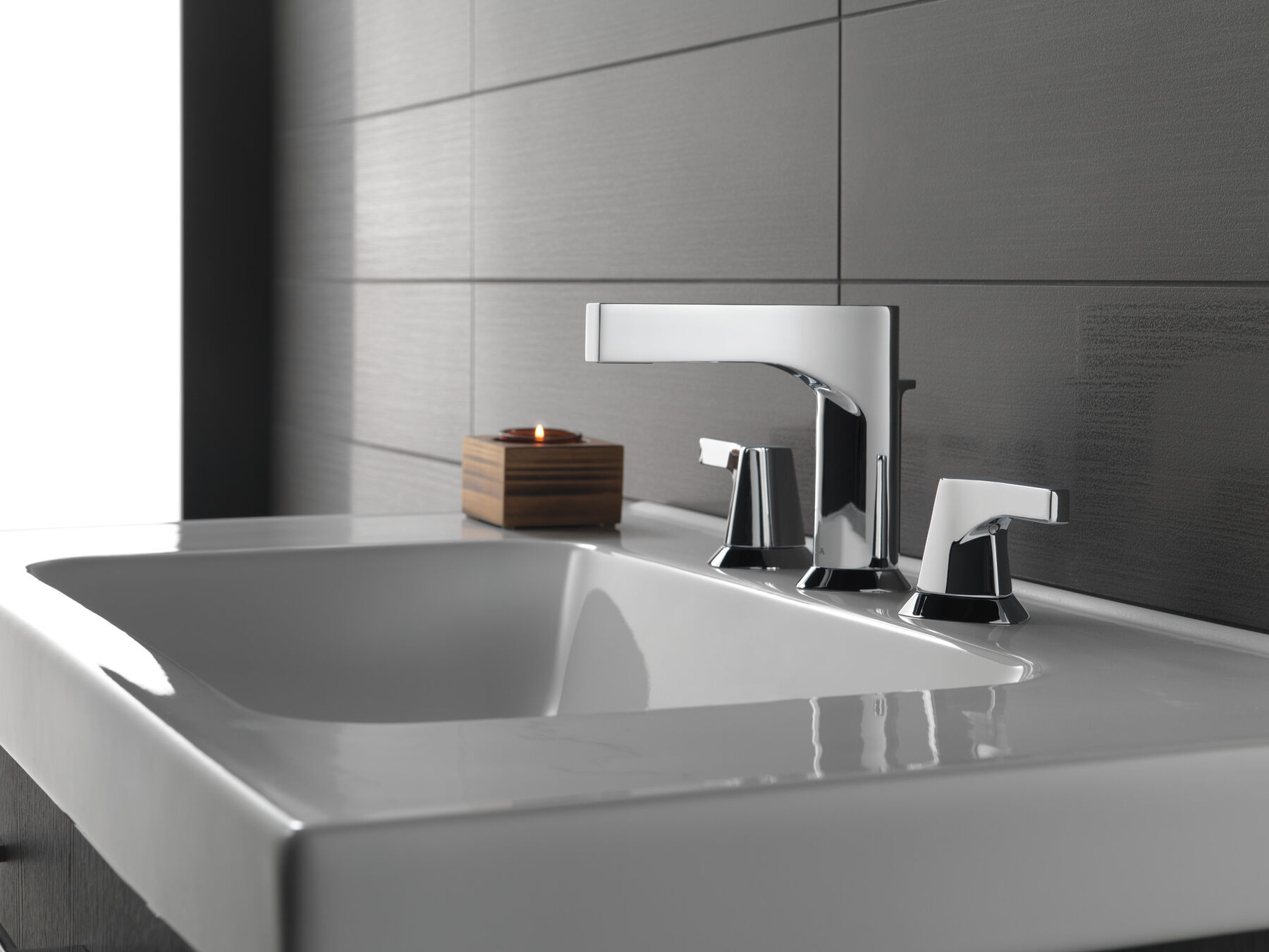Llave para baño de extensión con dos manijas, imagen 2