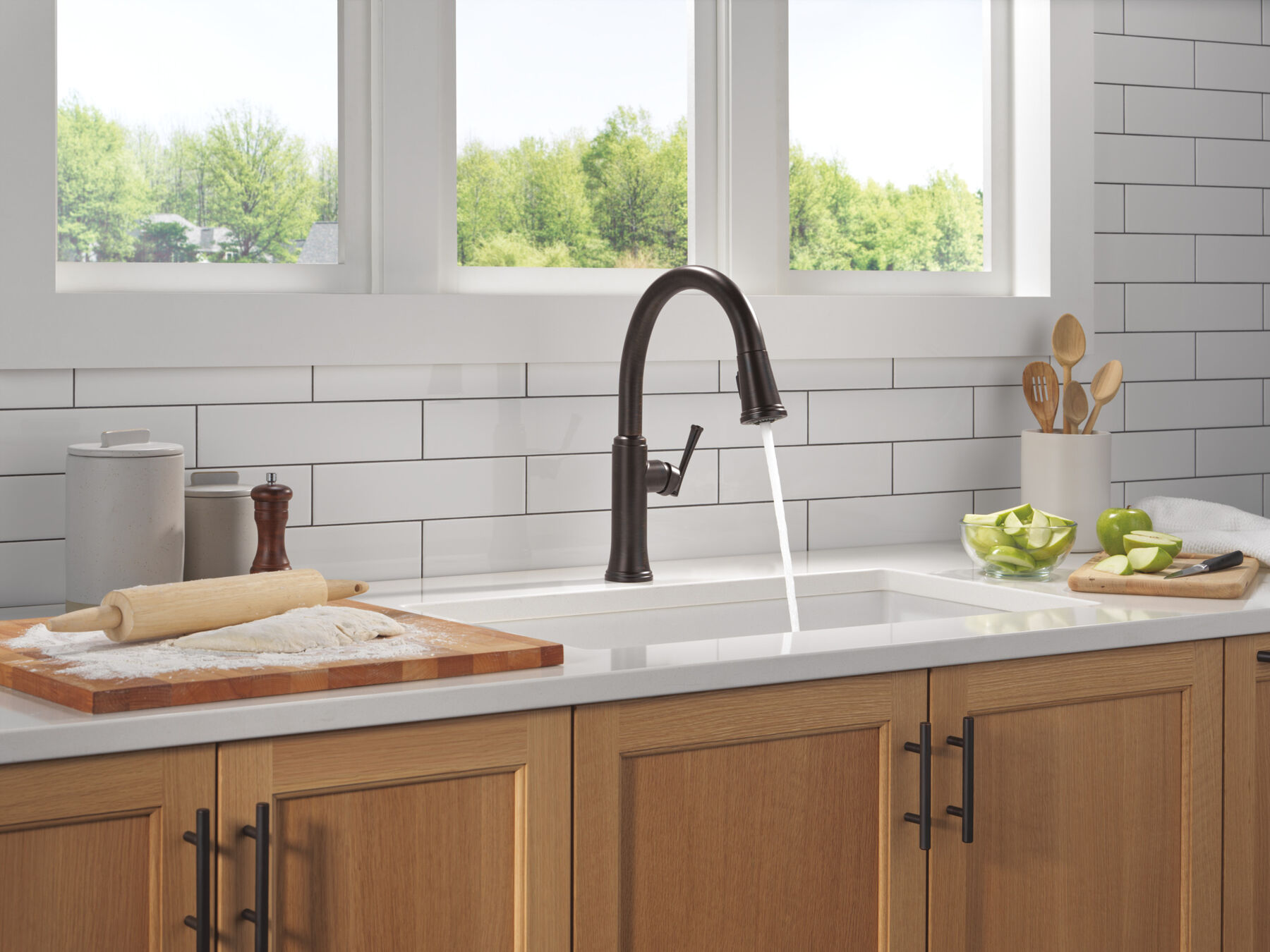Llave para cocina monomando extensible, imagen 7
