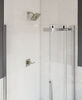 Cabina de ducha sin marco de 48" x 36"