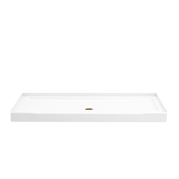 Classic 500 Shower Base 60"x30" Center Drain