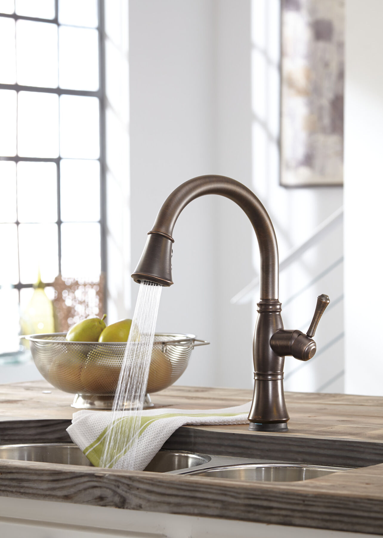 Llave para cocina monomando extensible con tecnologías Touch<sub>2</sub>O® y ShieldSpray®, imagen 30