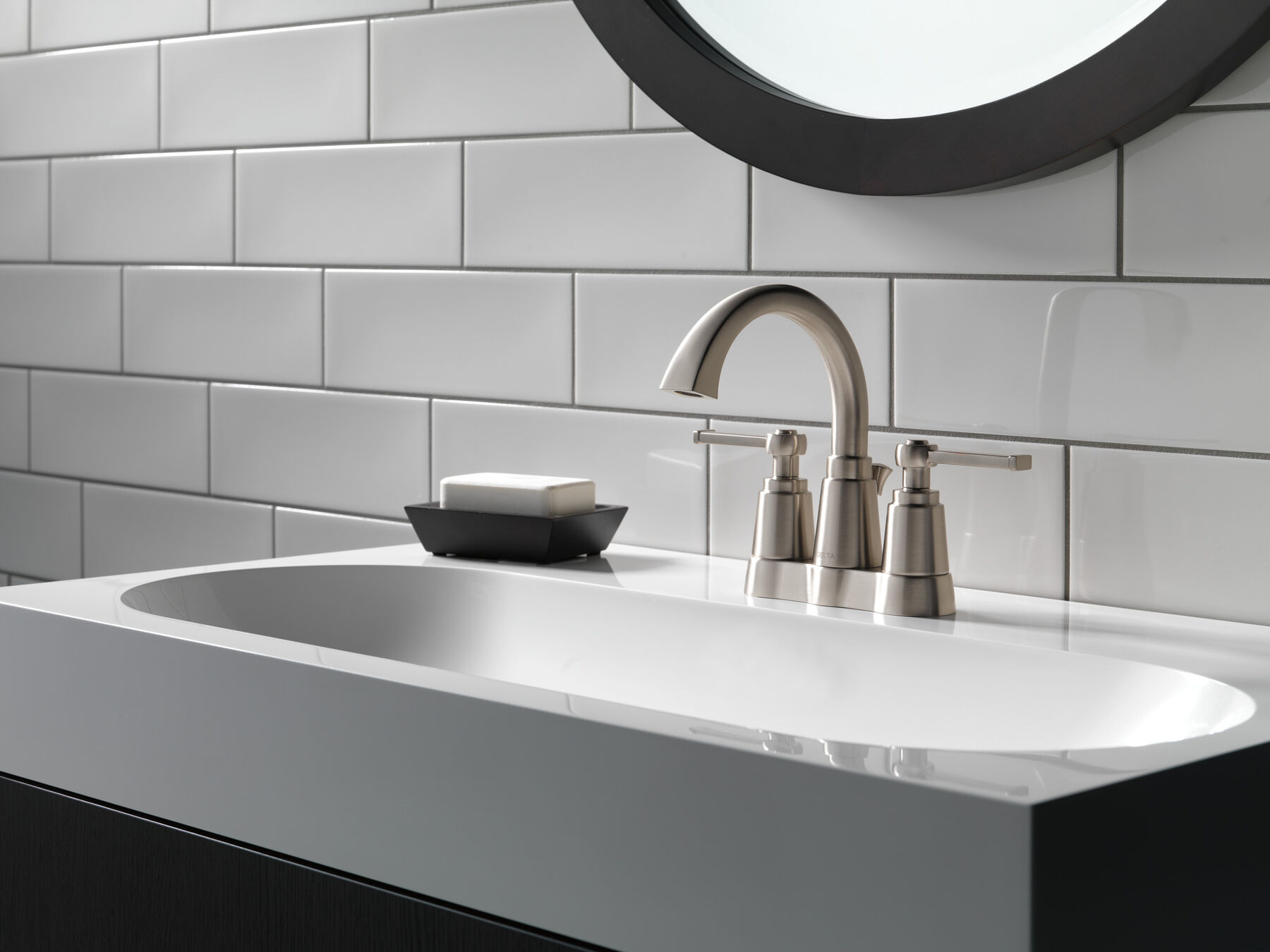Llave para baño de combinación con dos manijas, imagen 4
