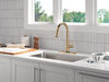 VoiceIQ® Single Handle Pull-Down Faucet with Touch<sub>2</sub>O® Technology