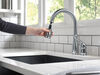 Llave de una manija con tubo de salida deslizable para cocina