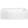 Classic 500 Curve Alcove Bathtub Left Drain 60x32"