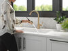 Llave para cocina monomando extensible con tecnología ShieldSpray