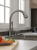 Llave para cocina monomando extensible con dispensador de jabón y tecnología ShieldSpray®
