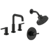 Widespread Lavatory Faucet with Shower Trim Bundle - 14 Series