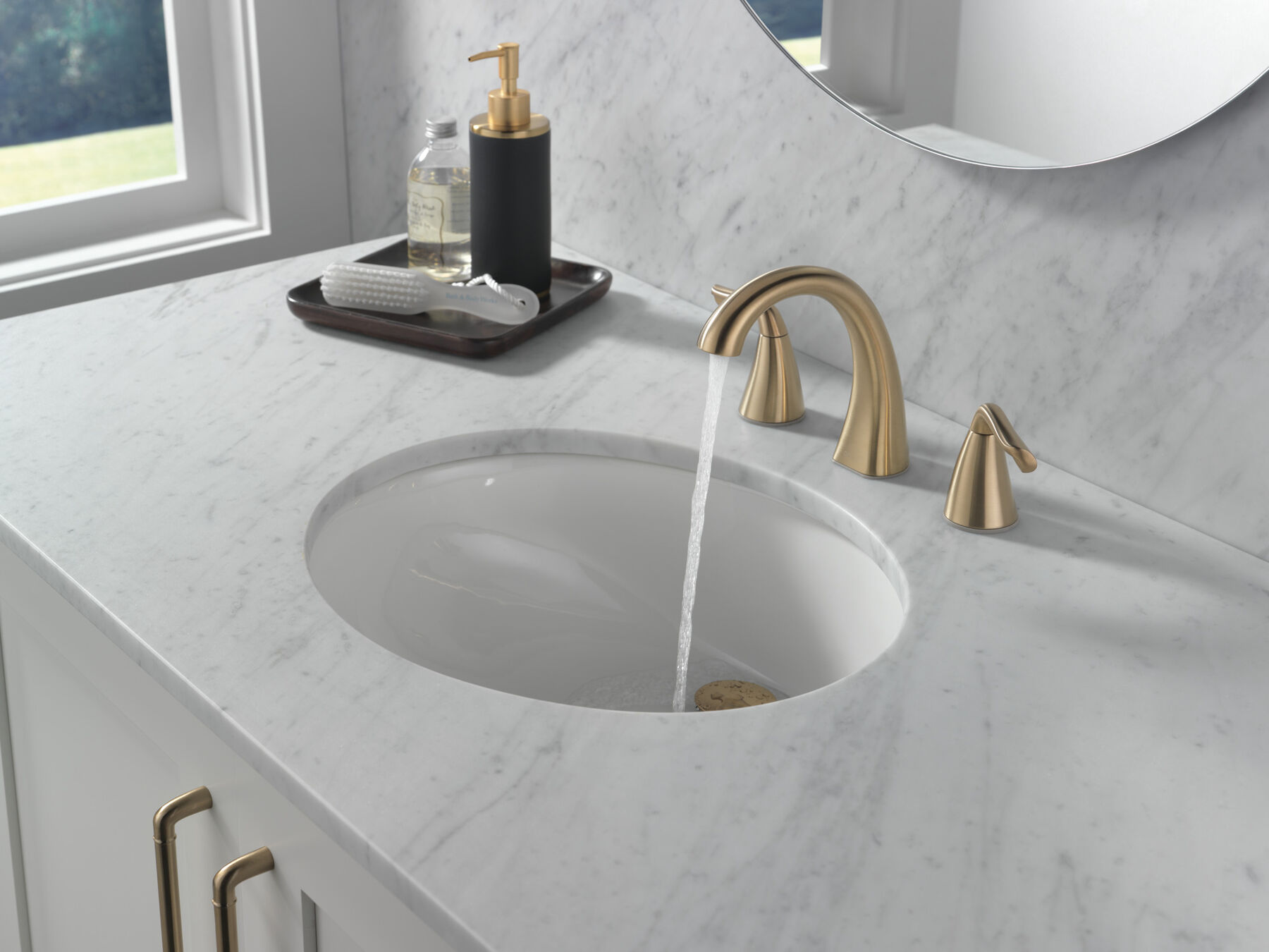 Llave para baño de extensión con dos manijas, imagen 3