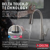 Single-Handle Pull-Down Kitchen Faucet with Touch<sub>2</sub>O® Technology