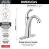 Llave para baño de combinación monomando