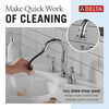 Llave para baño extensible independiente de dos manijas