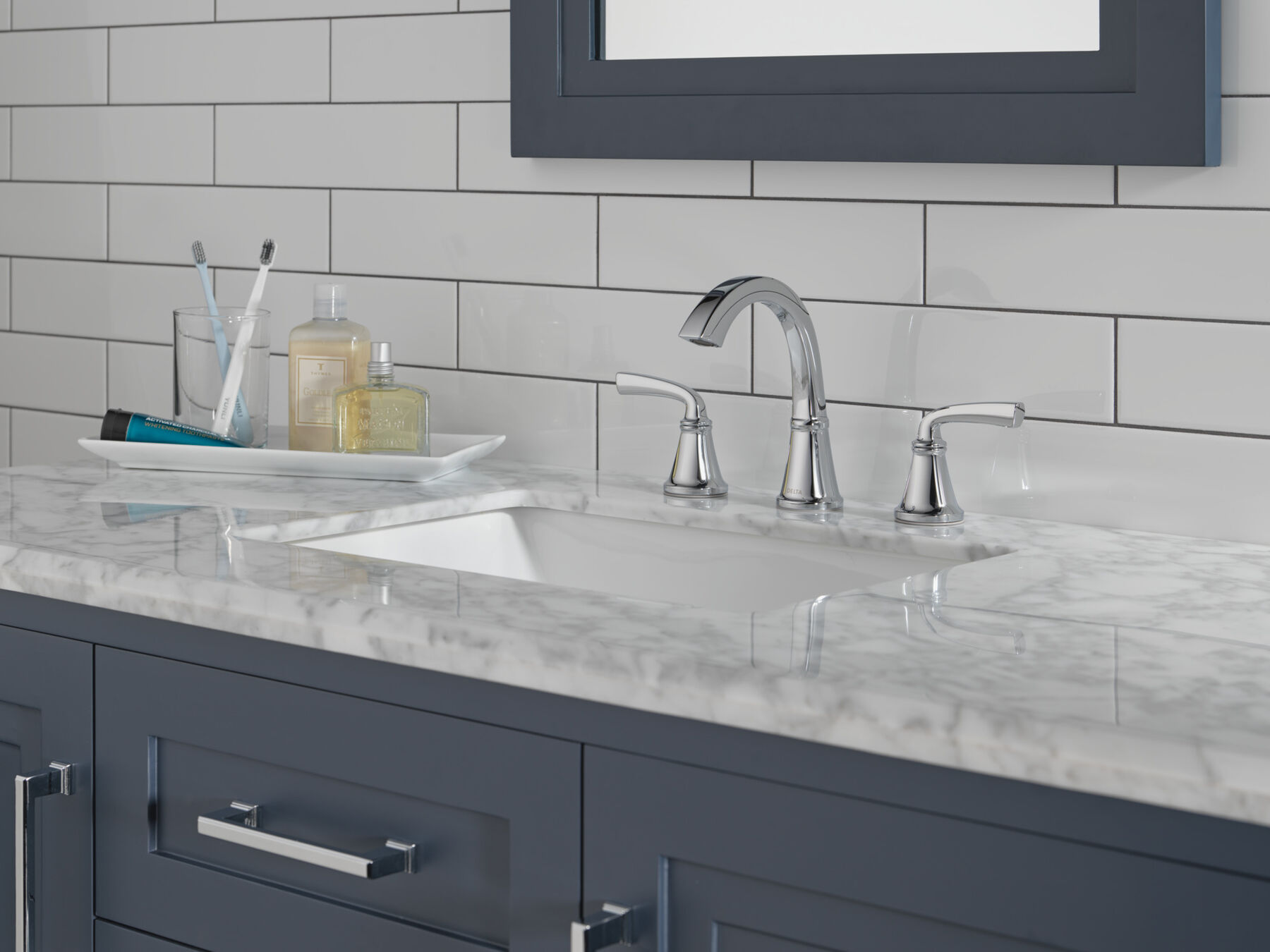 Llave para baño de extensión con dos manijas, imagen 5